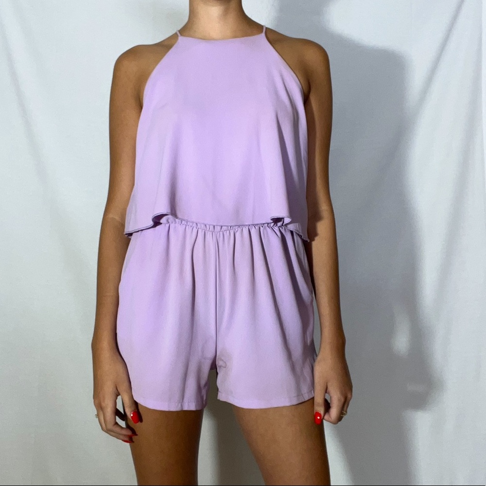 Lavender Romper Size: Small
